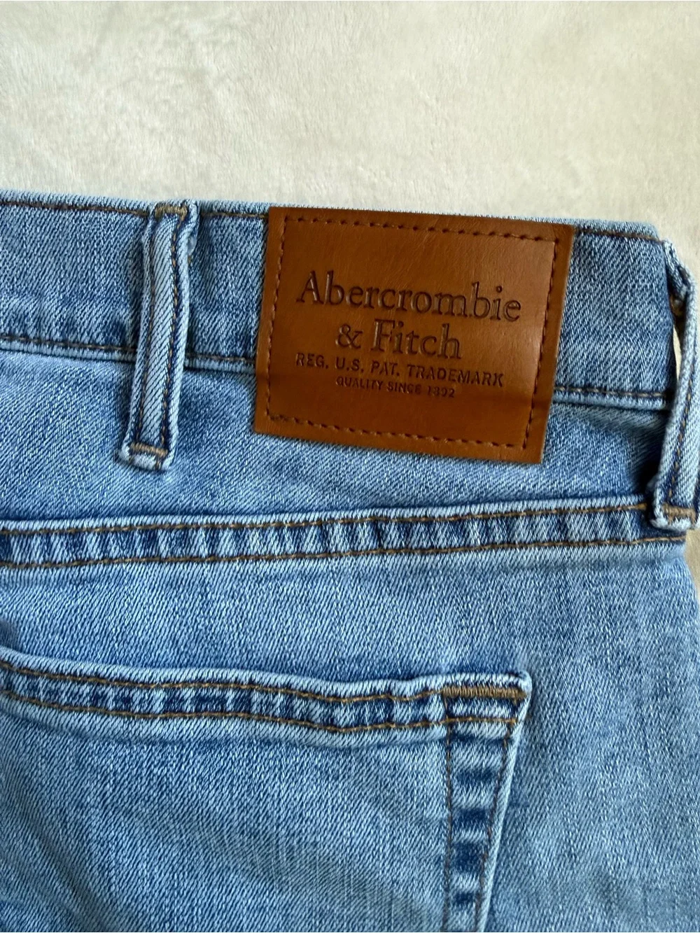 Abercrombie & Fitch Men's Athletic Skinny Stretch Jeans